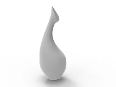 Vase 06 Low-poly 3D model