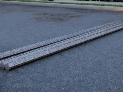 Armature realistic 3D model