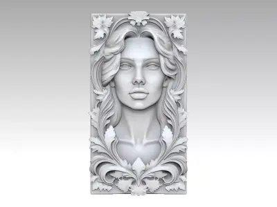 Wall Mould Carving 4 3D print model