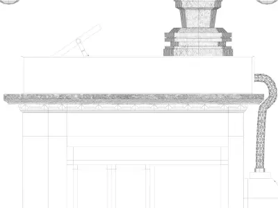 FUTURISTIC MAMBO Low-poly 3D model