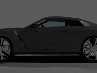 nissan sky line gtr 3D model