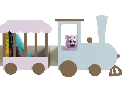 Train shelf Express to Fantasy by  Up Warsaw 3D model