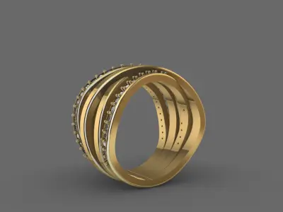 Ladies Ring 3D model