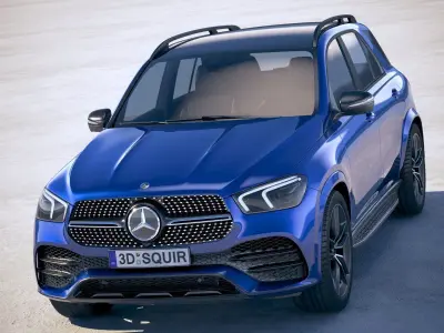 Mercedes GLE AMG 2020 3D model