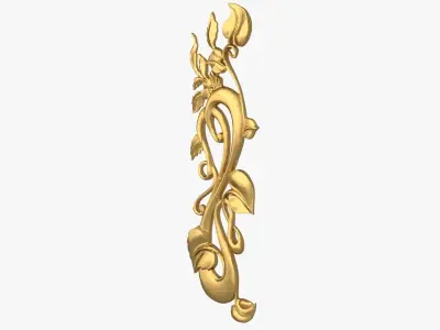 Classic decor ornament 203 3D model