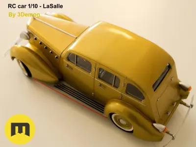 RC model LaSalle 3D print model