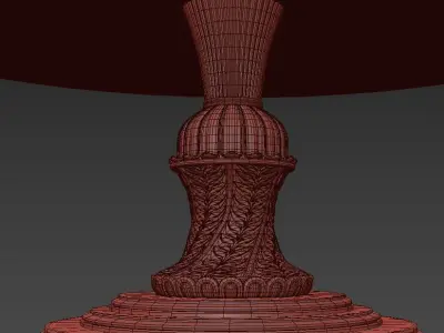 DINING TABLE LE MARAIS 3D model