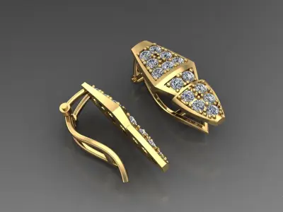 Earring Snake  3D model