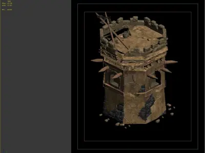 tower build 3D model