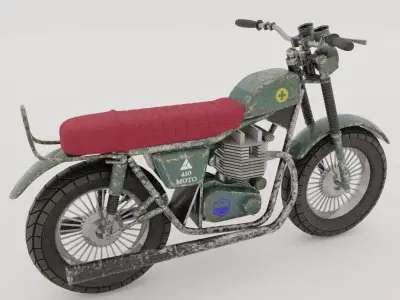 motorcycle 3D model