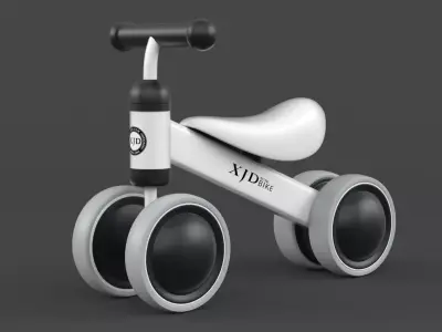 Baby Balance Bike 3D model