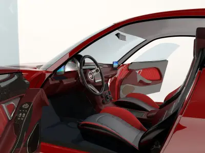  Alfa Romeo 1900 SS  Concept 3D model