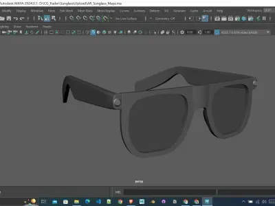 AR Sunglass for AR VR MR and 3D Printing 3D model