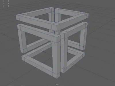 Infinity cube 3D print model
