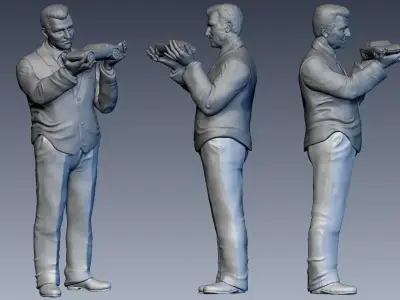 Ferruccio Lamborghini 3D print model