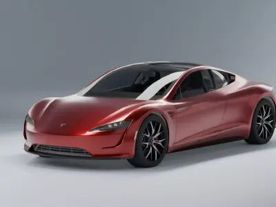 Tesla Roadster 2020 3D model