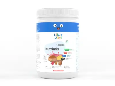 Protein Powder 3D model