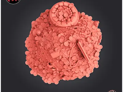 Treasure 3D print model