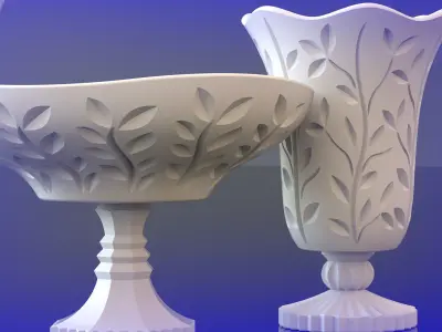 decore glassware set 09 3D print model