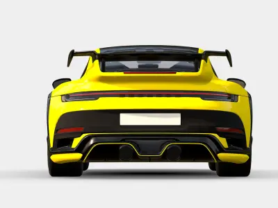 Porsche 911 Turbo S Techart GTstreet R 3D model