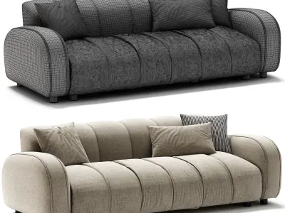 Renzo Sofa Lukas Ranch 3D model