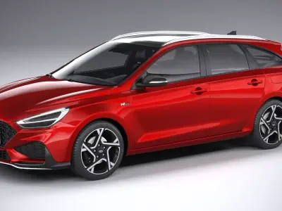 Hyundai i30 Wagon N-line 2020 3D model