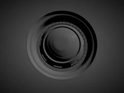 TRABANT OEM scalable and printable rims 3D print model