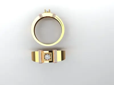 ring soliter 3D print model