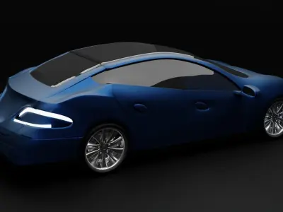 car 3d model sports 3D model