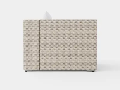 Asker Lounge Chair Low-poly 3D model