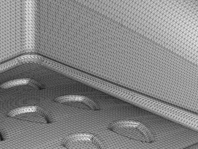 Exquisite Cushion Sofa 3D print model