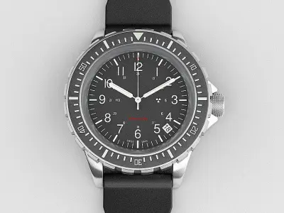 Wrist Watch 002 3D model