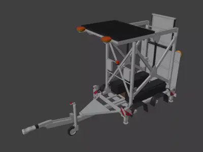 Warnanhanger 3D model
