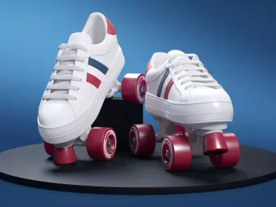 Roller skates Osprey 03 3D model