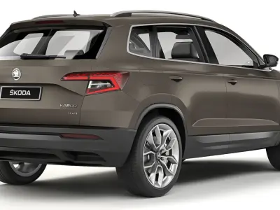 Skoda Karoq 2018 3D model