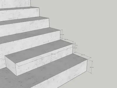 Free Staircase Free 3D model