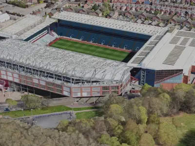 Aston Villa FC - Villa Park 3D model