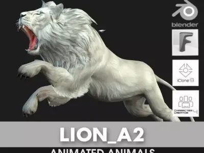 Lion-A2 3D model