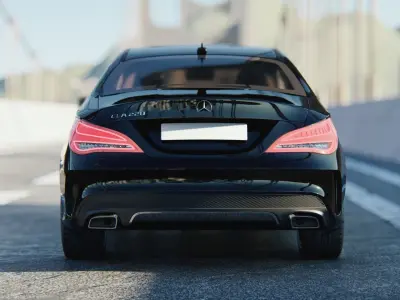 Mercedes Benz CLA Class AMG 3D model 3D model