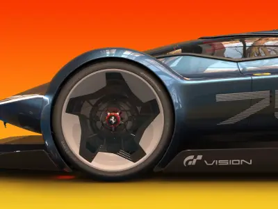 Ferrari Vision Gran Turismo Concept 3D model