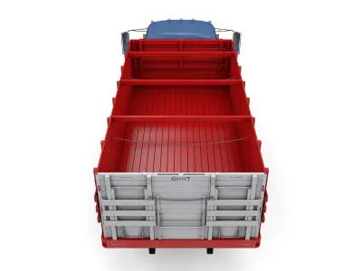 International Loadstar 1600 Giant Grain Truck 1974 3D model