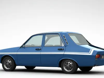 Renault 12 Gordini 3D model