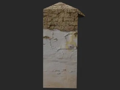 old abandoned house 3D model