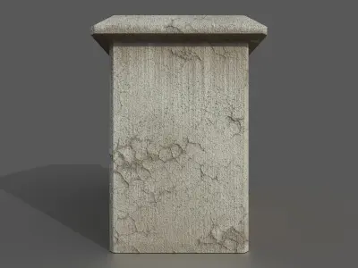 Old Transformer  Box Low-poly PBR Game Ready 3D Model Low-poly 3D model