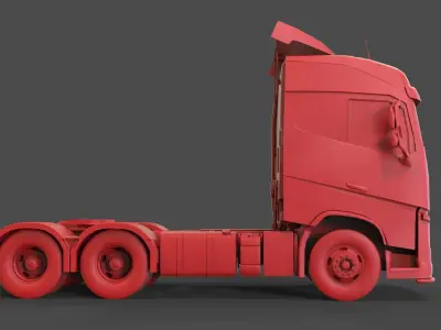 Volvo FH 540 3D print model