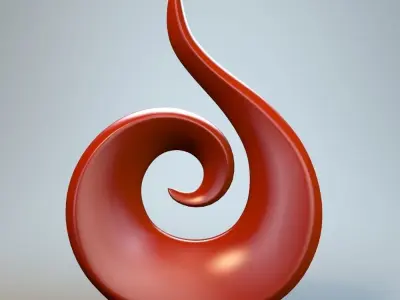 Abstract Figure 3D model