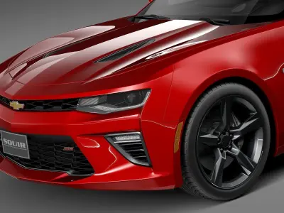 Chevrolet Camaro SS CG 2016 3D model