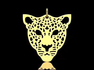 collection of jewelry with the Tiger Motif Collection 3D Model Pack