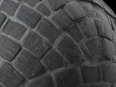 Pavement Materials 96- Sbsar Pbr 4k Seamless Texture