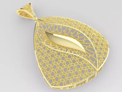 Luxury Statement Necklace for Timeless Style 3D print model 3D print model